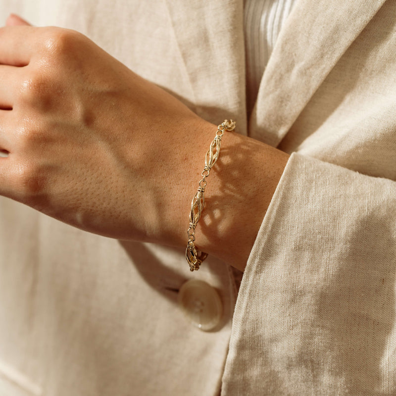Sterling Silver Helix Bracelet - Bracelet - Walker & Hall