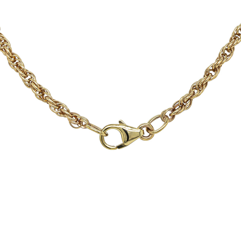 Deja Vu 9ct Yellow Gold Twist Link Bracelet - Bracelet - Walker & Hall
