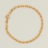 Deja Vu 18ct Yellow Gold Figure-8 Bracelet 20cm
