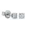 9ct White Gold Mini Diamond Galaxy Studs-Earrings-Walker & Hall