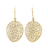 18ct Yellow Gold Filigree Drop Earrings - Earrings - Walker & Hall