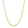9ct Yellow Gold Anchor Link Figaro Necklace-Necklace-Walker & Hall