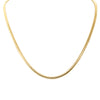 Deja Vu Pandora 14ct Yellow Gold Snake Chain-Necklace-Walker & Hall