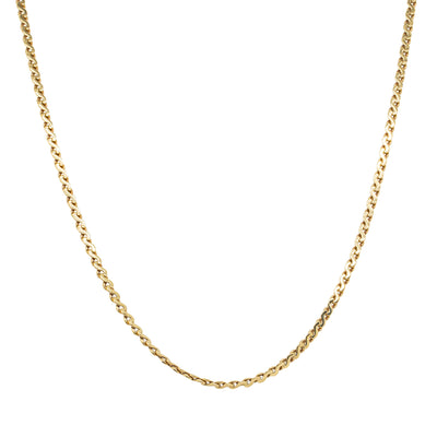 Déjà Vu 14ct Yellow Gold S-Link Necklace-Necklace-Walker & Hall