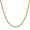 9ct Yellow Gold Box Link Chain - Necklace - Walker & Hall