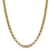 Deja Vu 9ct Yellow Gold Belcher Link Necklace 46cm - Necklace - Walker & Hall