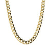 Deja Vu 18ct Yellow Gold Hollow Curb Necklace 66cm - Necklace - Walker & Hall