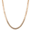 Deja Vu 10ct Rose Gold Curb Link Necklace 60cm - Necklace - Walker & Hall