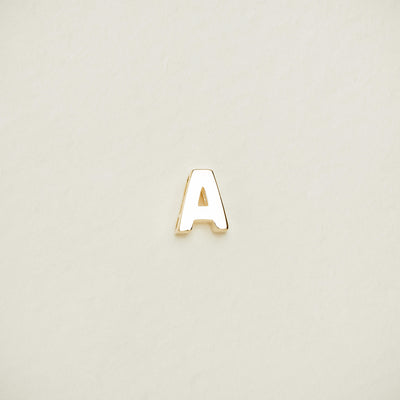 9ct Yellow Gold Noted Letter - Necklace - Walker & Hall