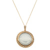 Vintage 10ct Yellow Gold Pearl Locket-Necklace-Walker & Hall