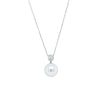 18ct White Gold 15.4mm South Sea Pearl & Diamond Galaxy Necklace-Necklace-Walker & Hall