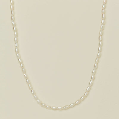 Baby Baroque Pearl Necklace - Sterling Silver - Necklace - Walker & Hall