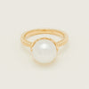 18ct Yellow Gold 10.5mm South Sea Pearl Selene Ring