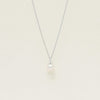 18ct White Gold 7.5mm Akoya Pearl Cosy Pendant