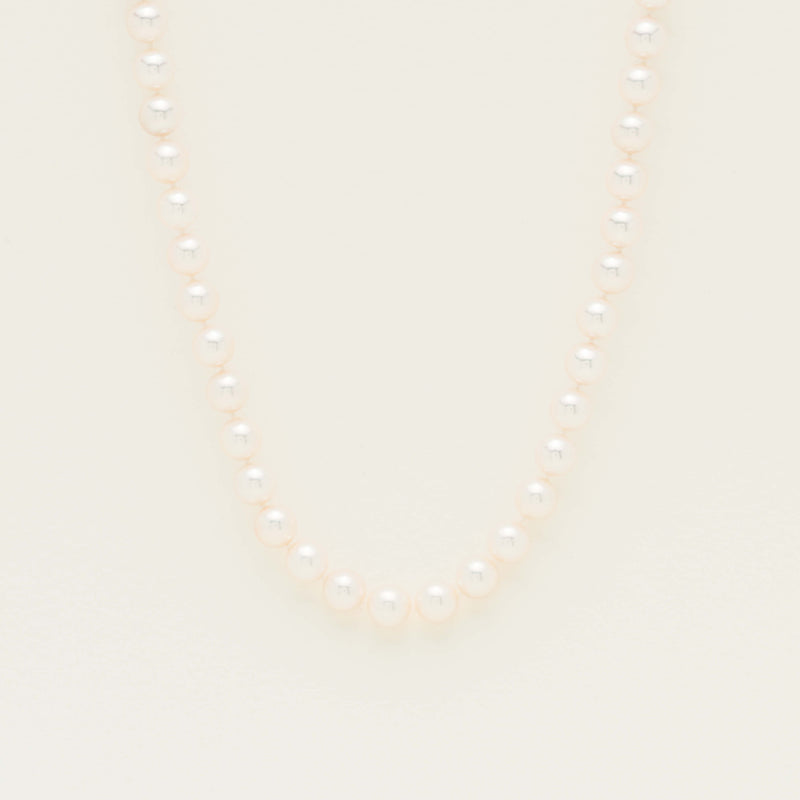 9ct Yellow Gold Akoya 8.5-9mm Pearl Necklace - Necklace - Walker & Hall