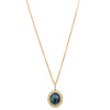 18ct Yellow Gold 1.48ct Opal & Diamond Isla Pendant-Necklace-Walker & Hall