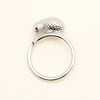 Sterling Silver Black Diamond Kiwi Bird Ring