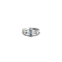 Stolen Girlfriends Club Precious Punk Sky Topaz Ring
