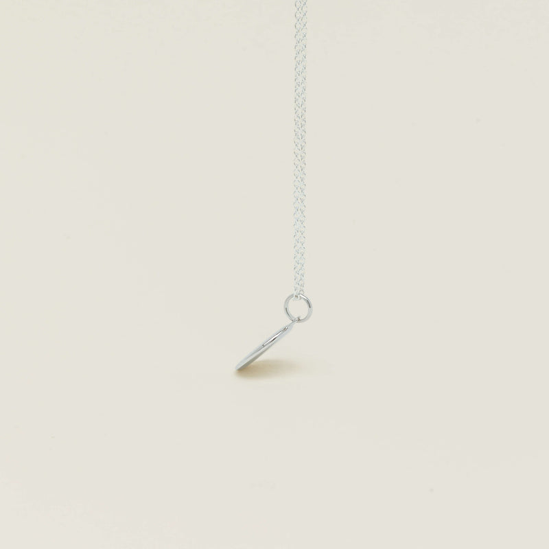 Sterling Silver Pebble Pendant - Necklace - Walker & Hall