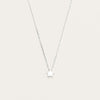 Sterling Silver Noted Letter Necklace (Pendant + Chain) - Necklace - Walker & Hall