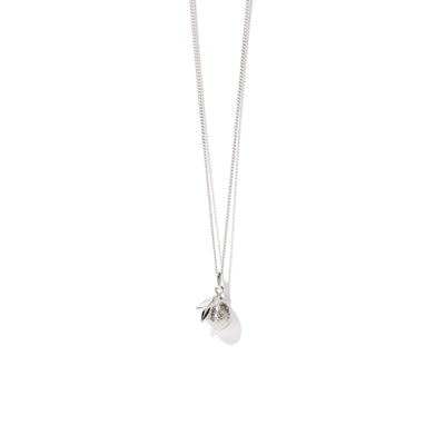 Meadowlark Lemon Charm Necklace - Sterling Silver-Necklace-Walker & Hall