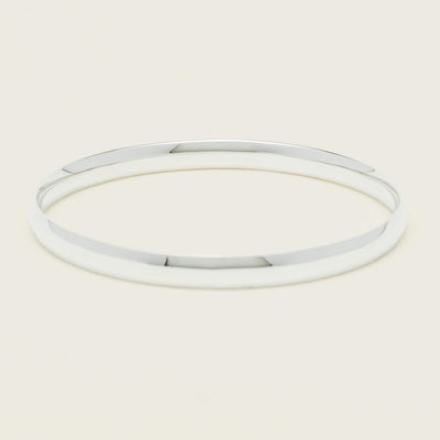 Sterling Silver 5.3mm Bangle - Bracelet - Walker & Hall