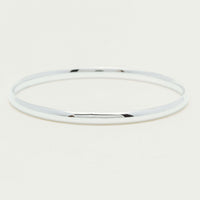 Sterling Silver 4.2mm Bangle - Bracelet - Walker & Hall