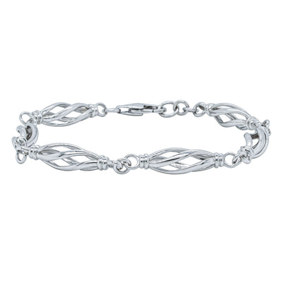 Sterling Silver Helix Bracelet - Bracelet - Walker & Hall
