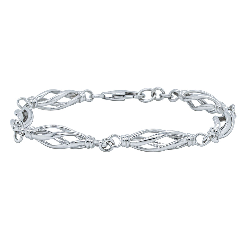 Sterling Silver Helix Bracelet - Bracelet - Walker & Hall