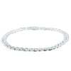 Sterling Silver Curb Bracelet-Bracelet-Walker & Hall