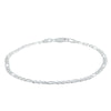 Sterling Silver Figaro Bracelet-Bracelet-Walker & Hall