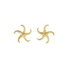 Zoe & Morgan Starfish Stud Earrings - Gold Vermeil - Earrings - Walker & Hall