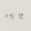 Sterling Silver Small Knot Stud Earrings - Earrings - Walker & Hall