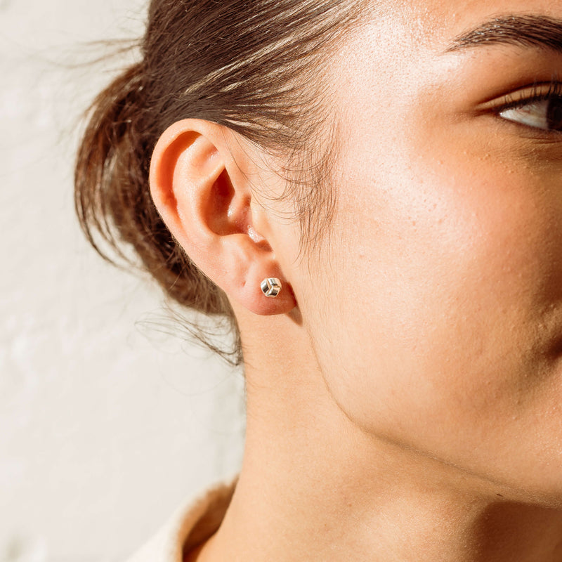 Sterling Silver Small Knot Stud Earrings - Earrings - Walker & Hall