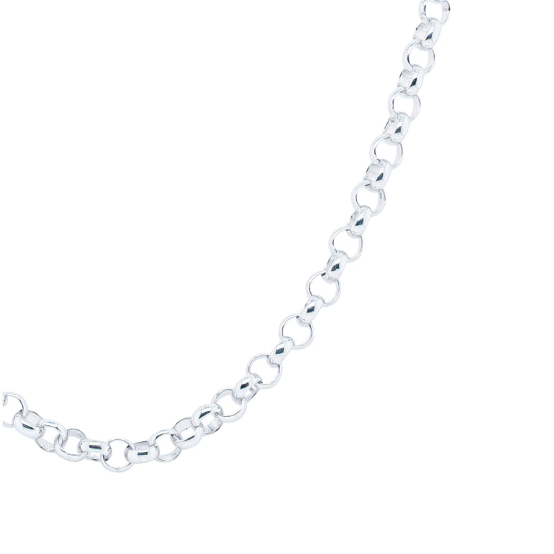 Sterling Silver Round Belcher Chain-Necklace-Walker & Hall