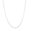 Sterling Silver Round Box Link Chain Necklace-Necklace-Walker & Hall