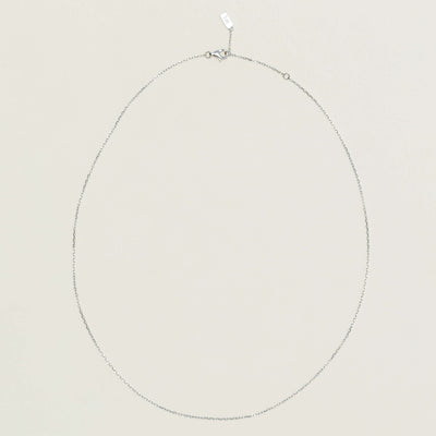 Sterling Silver Noted Chain (Chain Only) - Necklace - Walker & Hall
