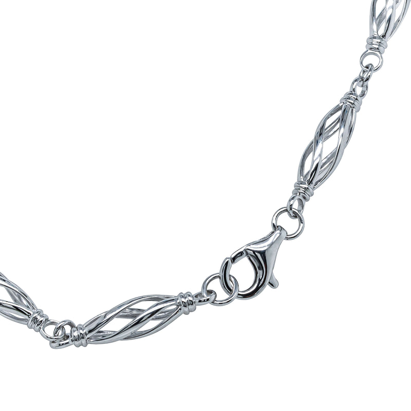 Sterling Silver Helix Chain - Necklace - Walker & Hall