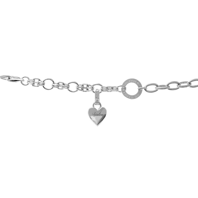 Stolen Girlfriends Club Love Forever Charm - Sterling Silver-Charm-Walker & Hall