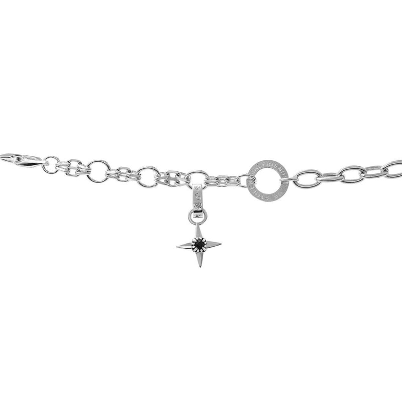 Stolen Girlfriends Club North Star Charm - Sterling Silver-Charm-Walker & Hall