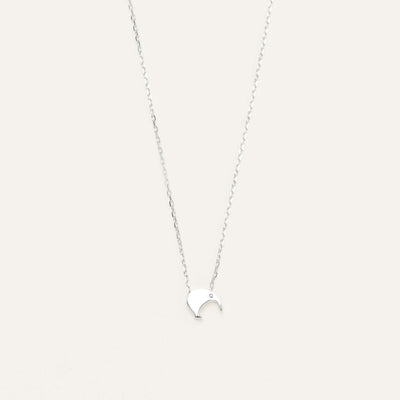 Sterling Silver Noted Kiwi Charm - Necklace - Walker & Hall