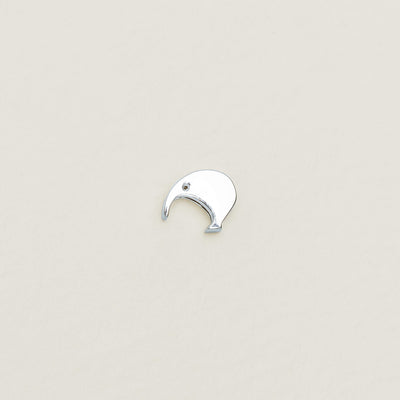 Sterling Silver Noted Kiwi Charm - Necklace - Walker & Hall