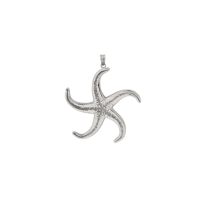 Zoe & Morgan Large Starfish Charm - Sterling Silver - Charm - Walker & Hall