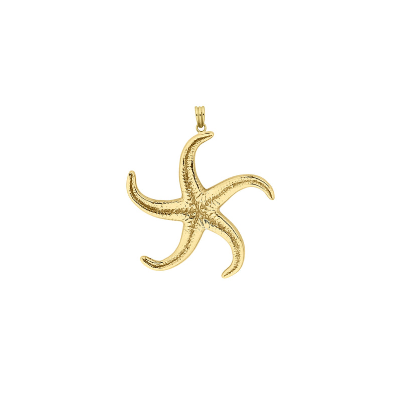 Zoe & Morgan Large Starfish Charm - Gold Vermeil - Charm - Walker & Hall