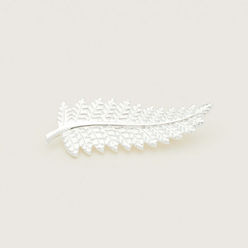 Sterling Silver Fern Brooch - Brooch - Walker & Hall