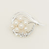 Deja Vu Sterling Silver Cultured Pearl Brooch - Brooch - Walker & Hall