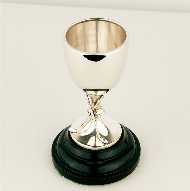Sterling Silver Golf Trophy-Silverware-Walker & Hall