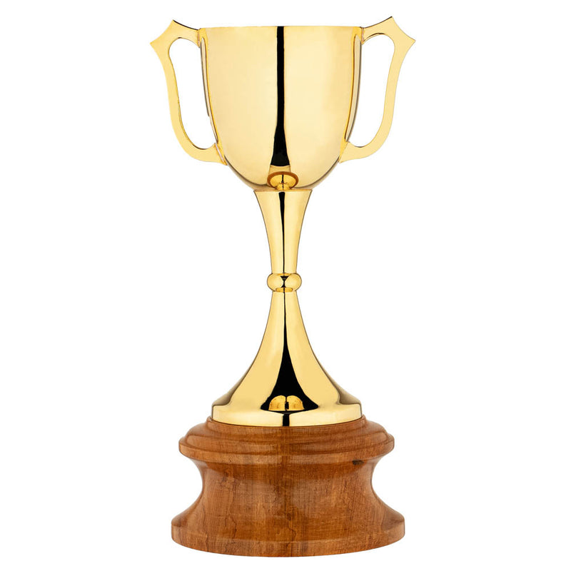 Gilded Gold Tone Trophy-Silverware-Walker & Hall