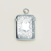 Vintage Sterling Silver Vesta Case - Sheffield 1898 - Vesta Case - Walker & Hall