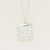 Vintage Sterling Silver Octagonal Vesta Case With Chain - Vesta Case - Walker & Hall